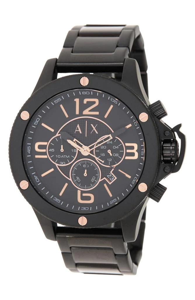 Armani Exchange A I X ARMANI EXCHANGE Men's Wellworn Bracelet Watch, 48mm 1
