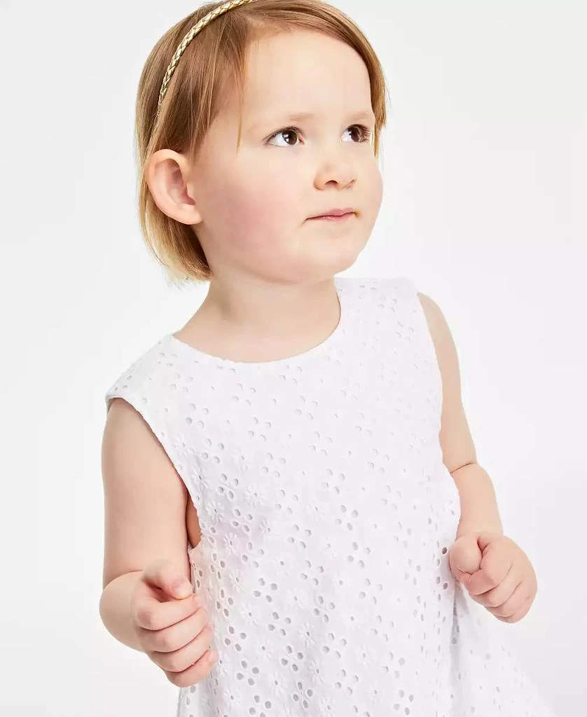 On 34th Toddler & Little Girls Cotton Eyelet Dress, Created for Macy's 4