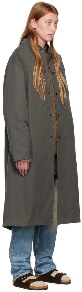 Essentials Gray Long Coat 2