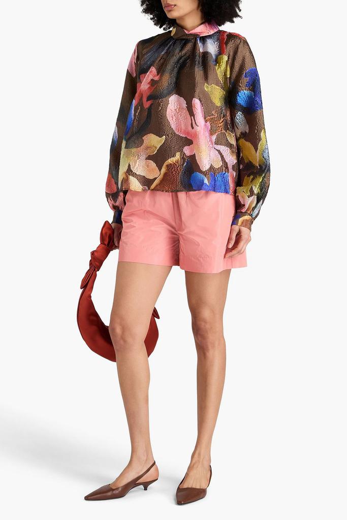 Stine Goya Floral-print cloqué blouse