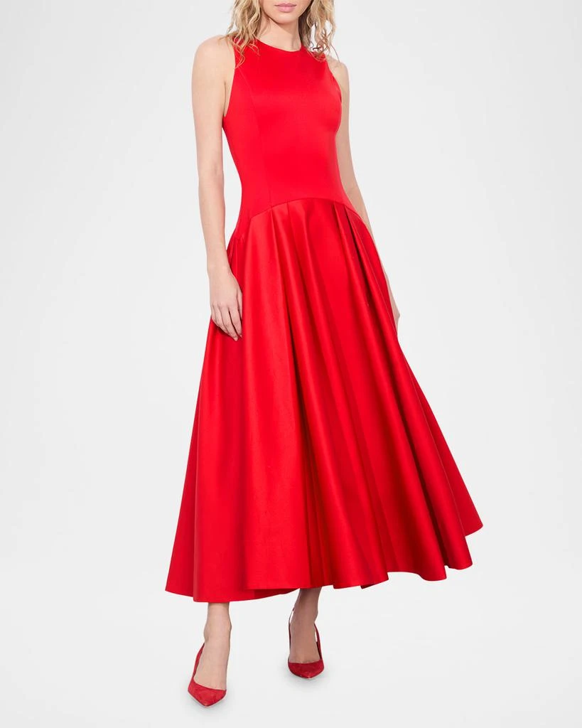 Alice + Olivia Adley Drop-Waist Midi Dress 2