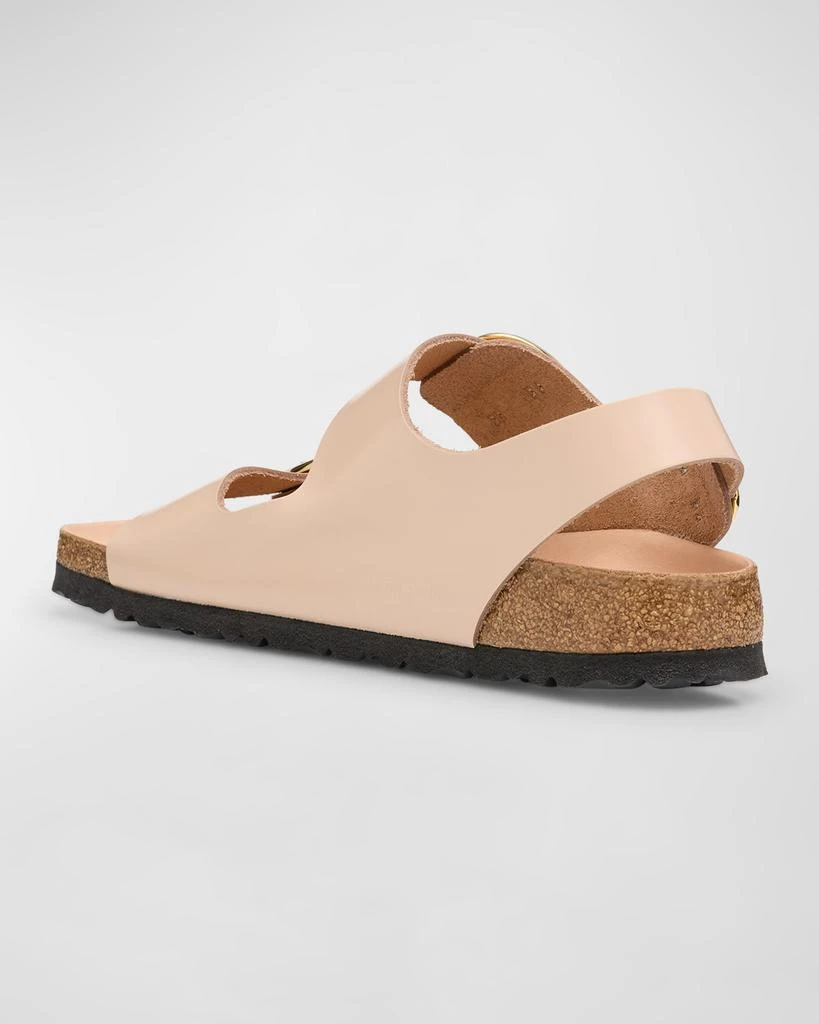 Birkenstock Milano Leather Dual-Buckle Slingback Sandals 3