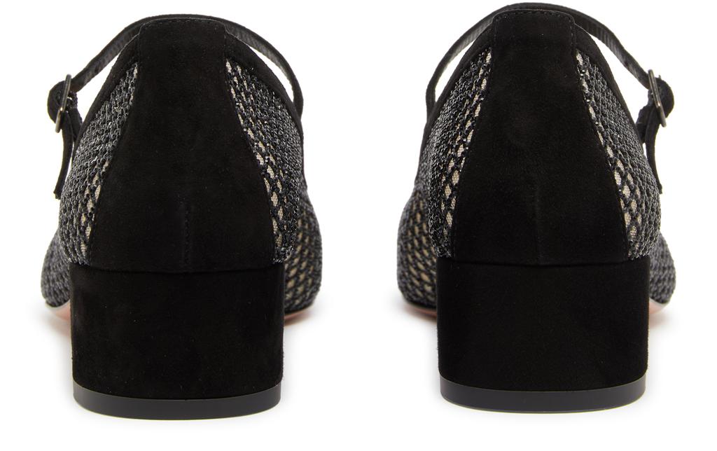 【送料&関税込】Aquazzura Mayor Crystal DA¨colletA¨ Aquazzura Mayor crystals mesh pumps 35 - High Heels