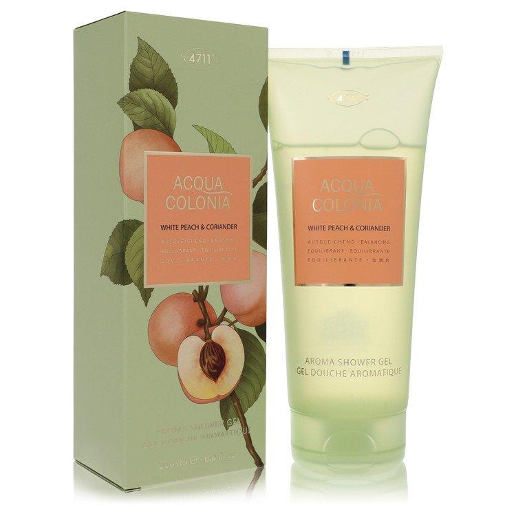 4711 Acqua Colonia White Peach & Coriander by  Shower Gel 6.8 oz for Women
