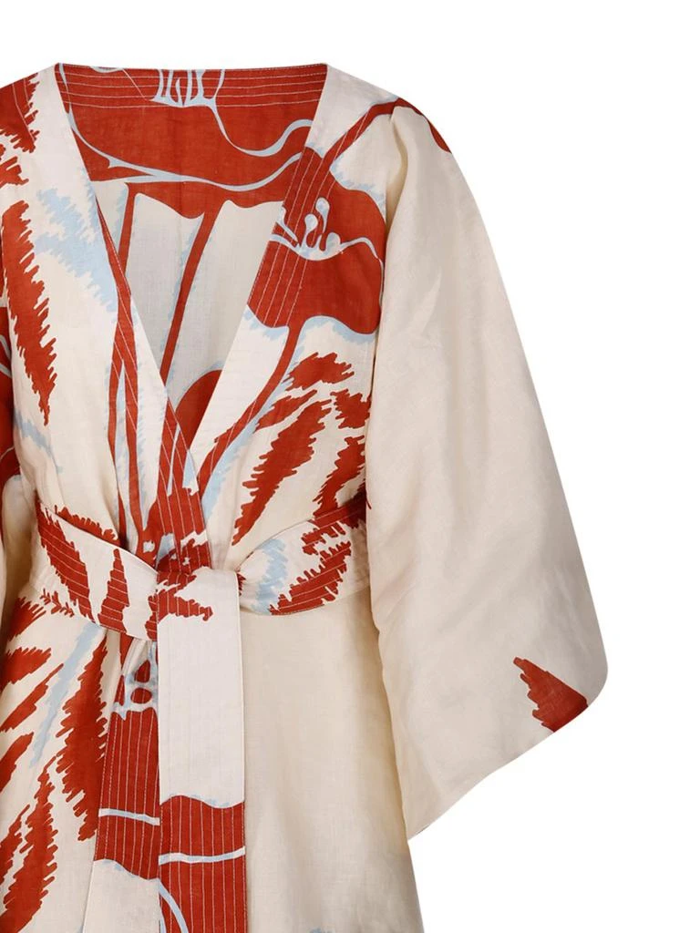 Juan de Dios Juan de Dios Kimono Wrap Dress 4