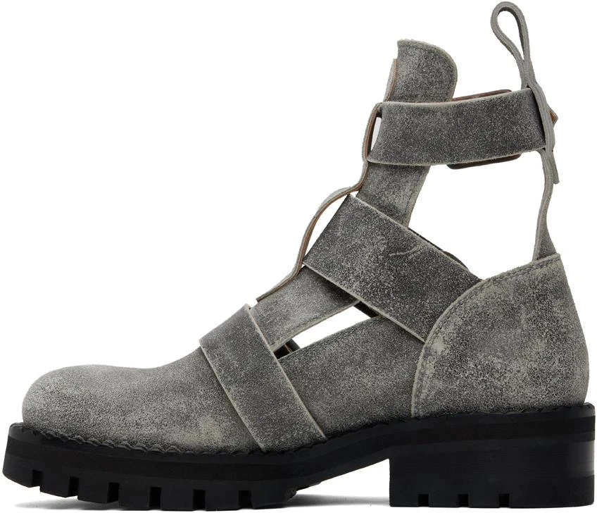 Vivienne Westwood Gray Rome Boots 3