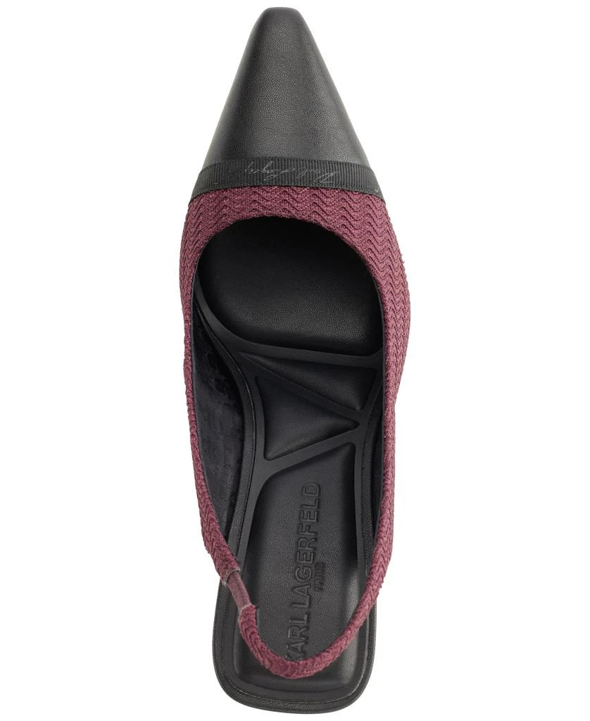 Karl Lagerfeld Paris KINSELY SLINGBACK PUMP 4