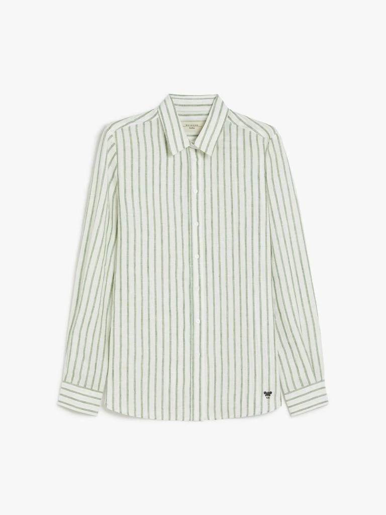 Weekend Max Mara Striped linen shirt 4