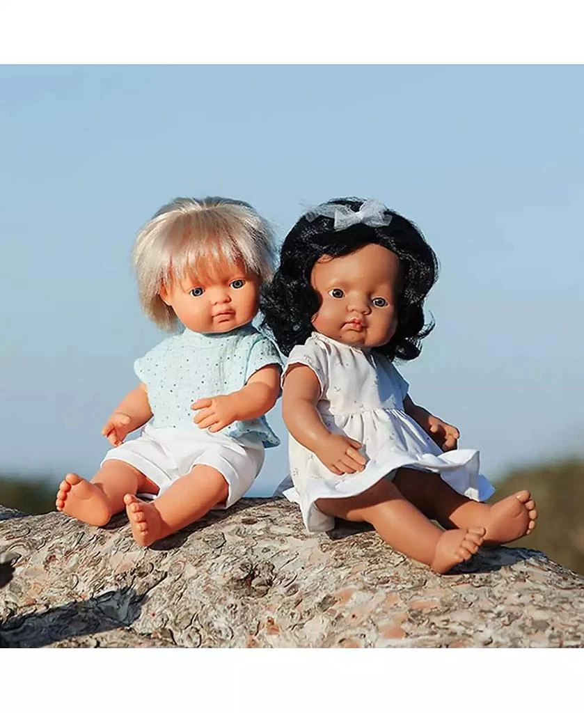 MINILAND My Friends and Me Collection Baby Boy Doll with Blonde Hair - 15" 4