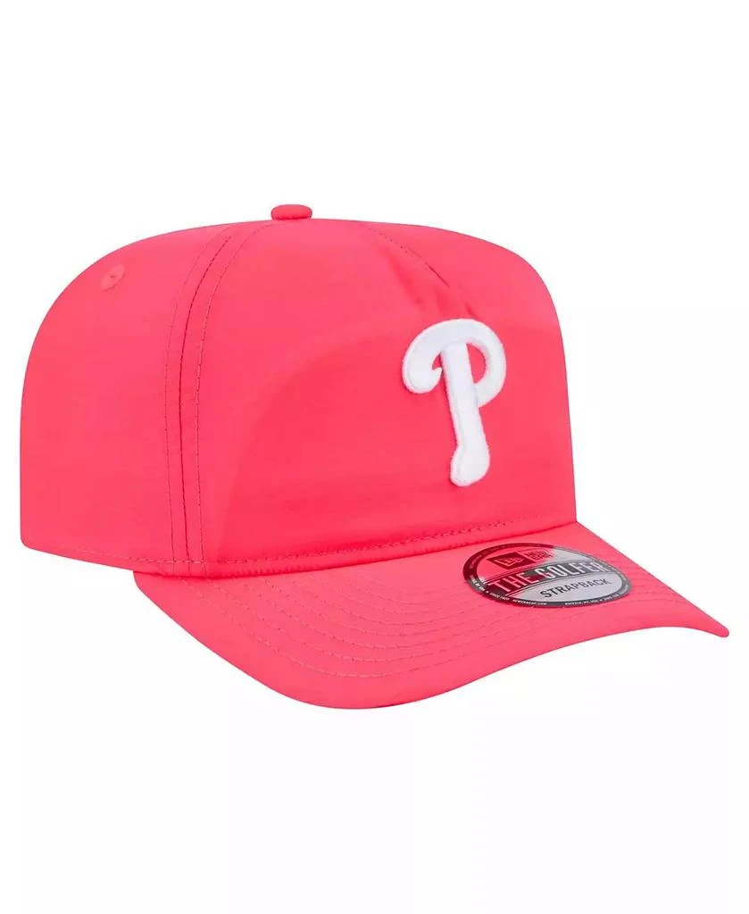 New Era Men's Pink Philadelphia Phillies Everyday Golfer Adjustable Hat 3
