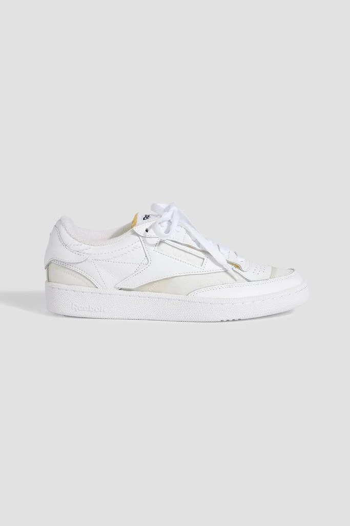 MAISON MARGIELA Club C mesh and leather sneakers 1