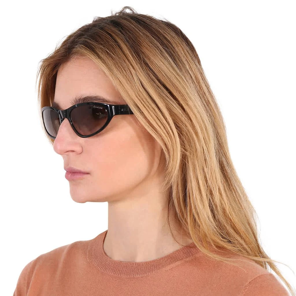 Moncler Smoke Gradient Mask Ladies Sunglasses ML0115 005 59 2
