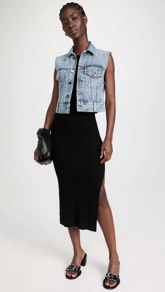 Khaite Lizzo Denim Vest 4