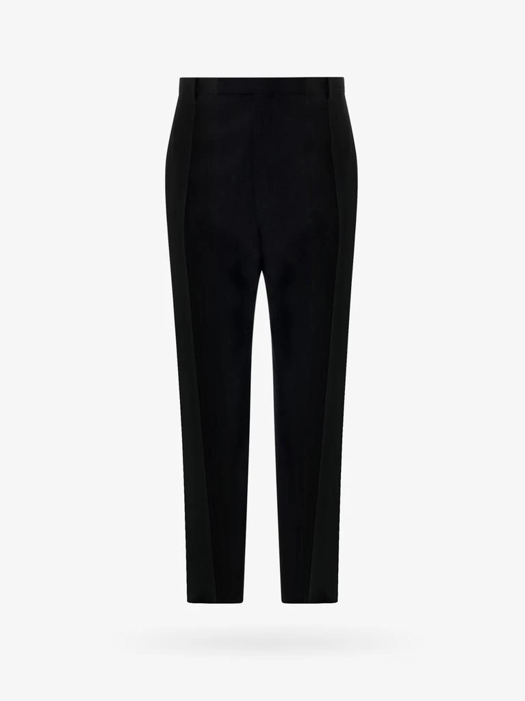 Yves Saint Laurent Wool blend trouser with frontal fold 1