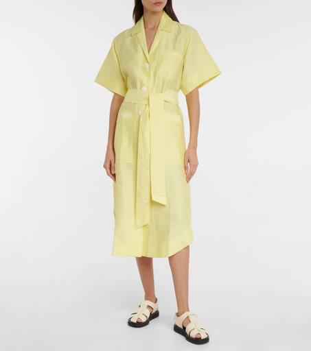 Lee Mathews Sparrow shirt midi dress
