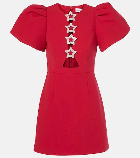 rebecca vallance karina puff sleeve mini dress Rebecca Vallance Karina Puff Sleeve Mini Dress
