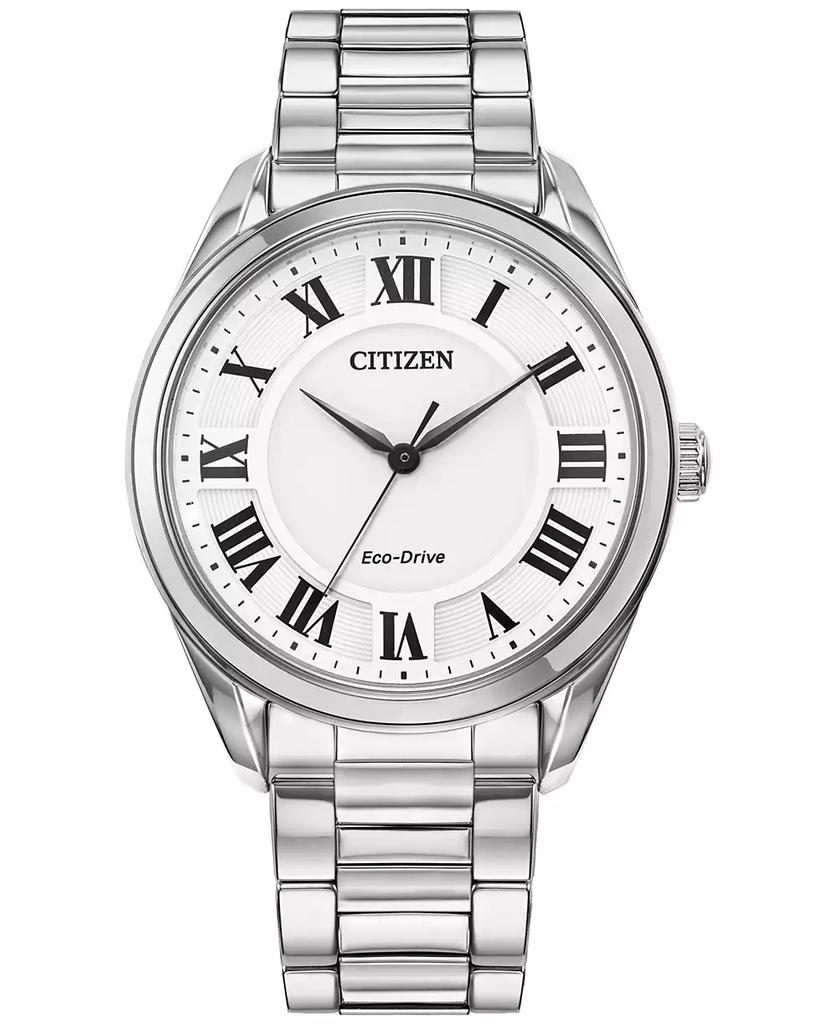 Citizen Eco-Drive Women's Arezzo Stainless Steel Bracelet Watch 35mm