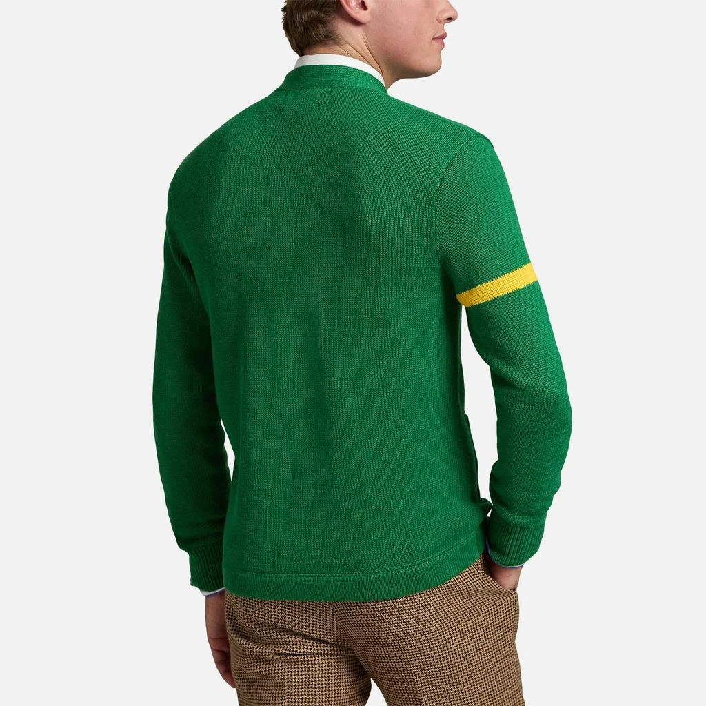 Ralph Lauren Polo Ralph Lauren Varsity Logo Cotton-Knit Cardigan 3