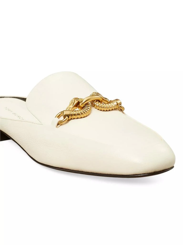 Tory Burch Jessa Leather Backless Loafers 5