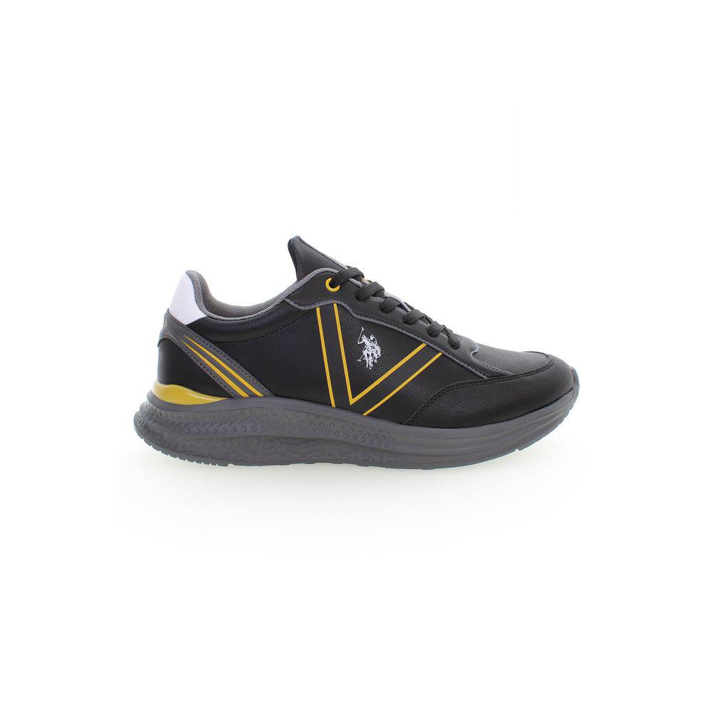 U.S. POLO ASSN. U.S. POLO ASSN. Black Polyester Sneaker
