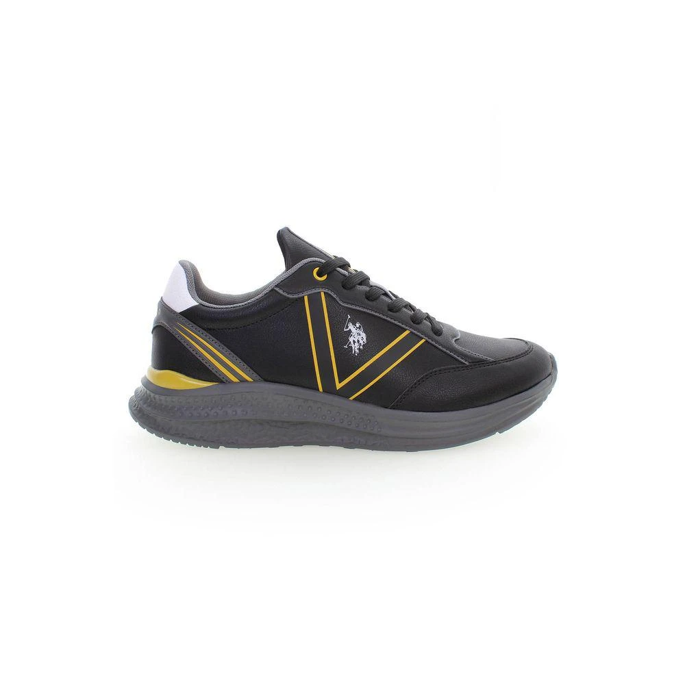 U.S. POLO ASSN. U.S. POLO ASSN. Black Polyester Sneaker 1