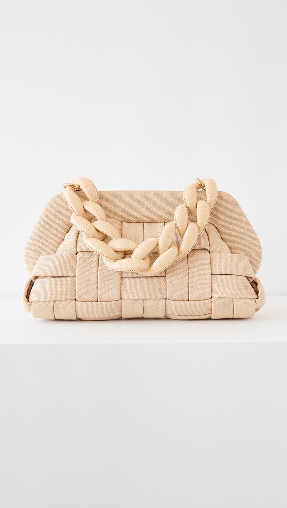 THEMOIRe Bios Weaved Straw Bag