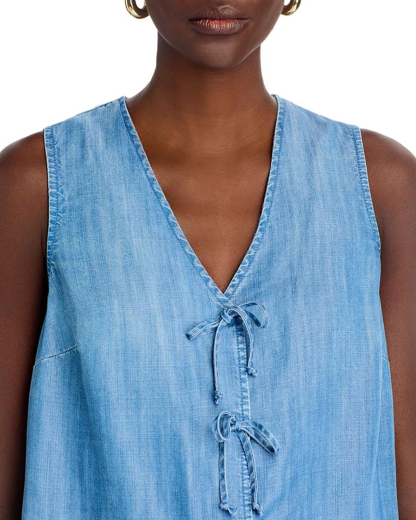 Bella Dahl Sleeveless Bow Front Top 5