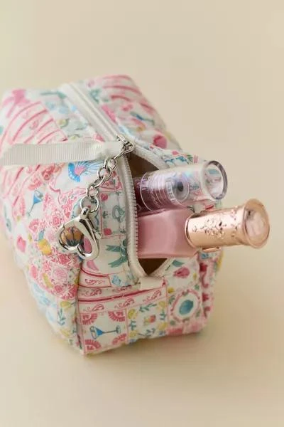 Urban Outfitters Mini Quilted Pouch Keychain 2