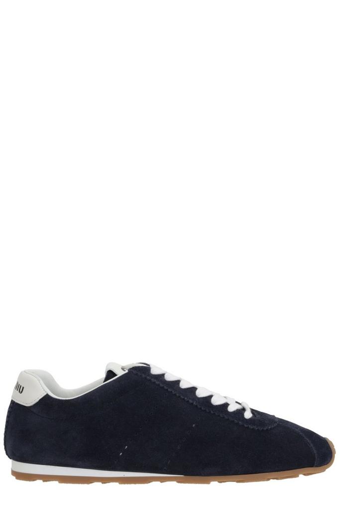 Miu Miu Plume low-top suede sneakers - Casual Shoes