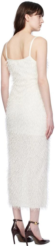Elleme Off-White Fringe Midi Dress 3
