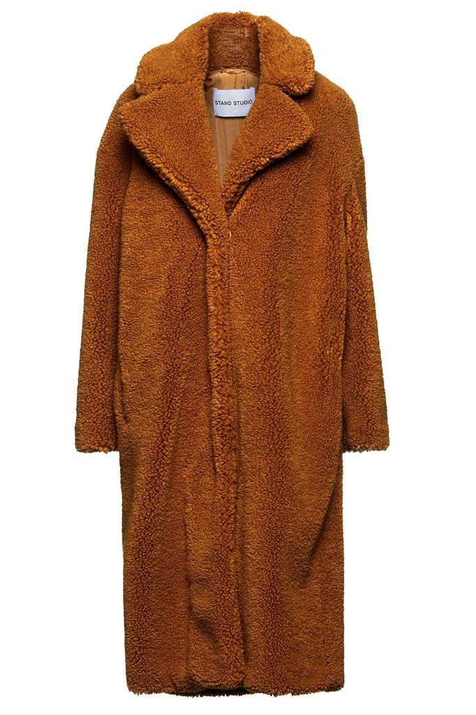 STAND STUDIO Oversized faux shearling coat