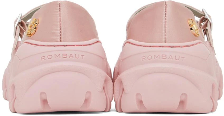 Rombaut Pink Boccaccio II MJ Ballerina Flats 2