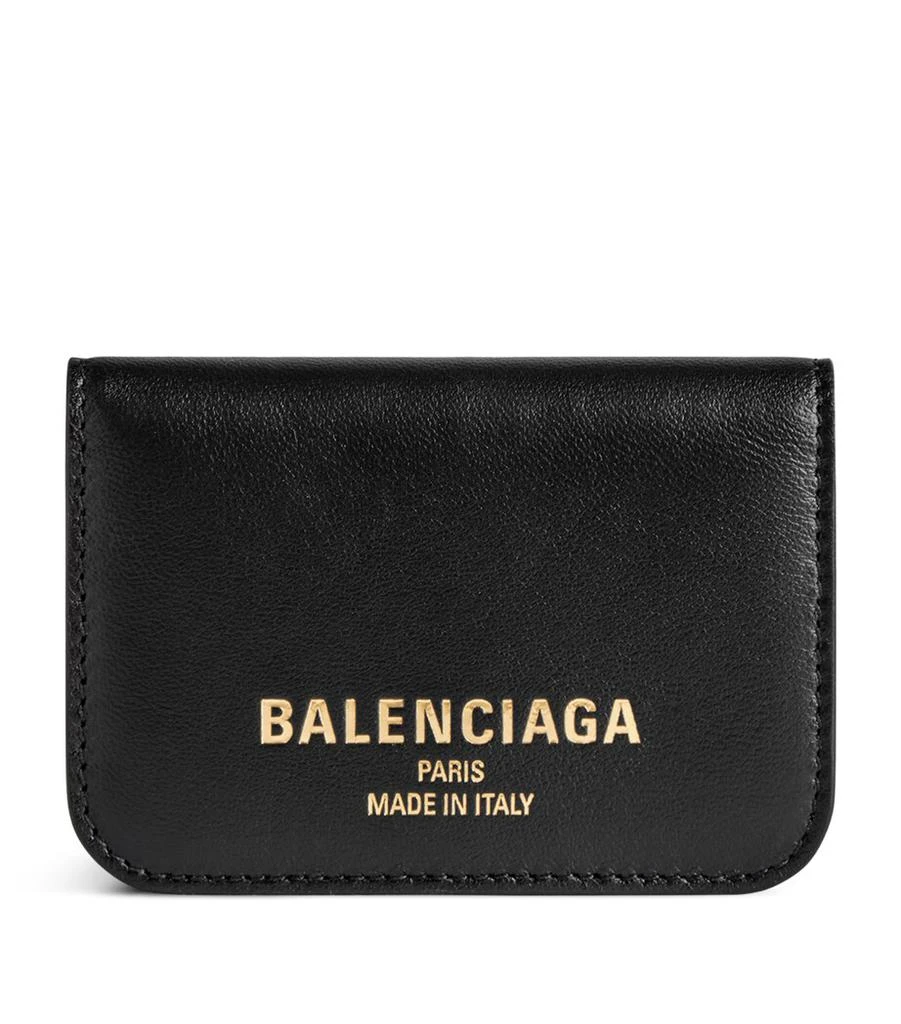 Balenciaga Mini Leather Cash 2.0 Trifold Wallet 1