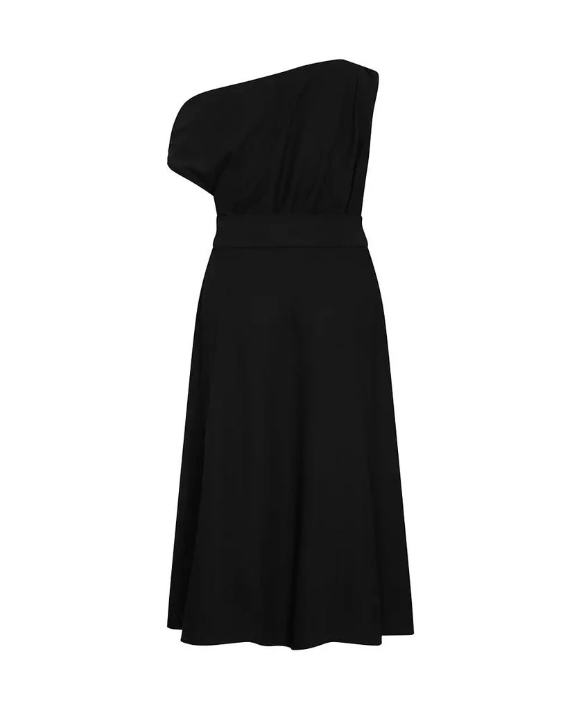 city chic black off the shoulder dress City Chic Plus Size Claire Print Off Shoulder Dress