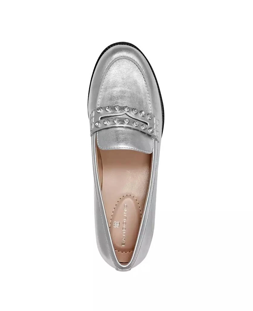 Bandolino Women
s Laura Rhinestone Penny Loafers 4
