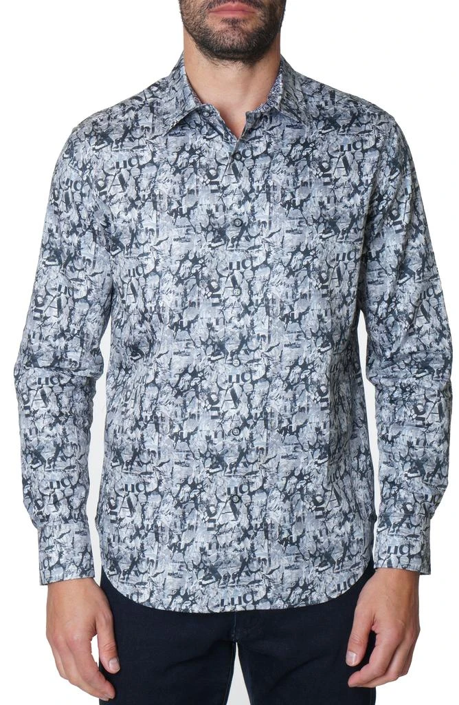 Robert Graham Morales Long Sleeve Woven Button-Up Shirt 1