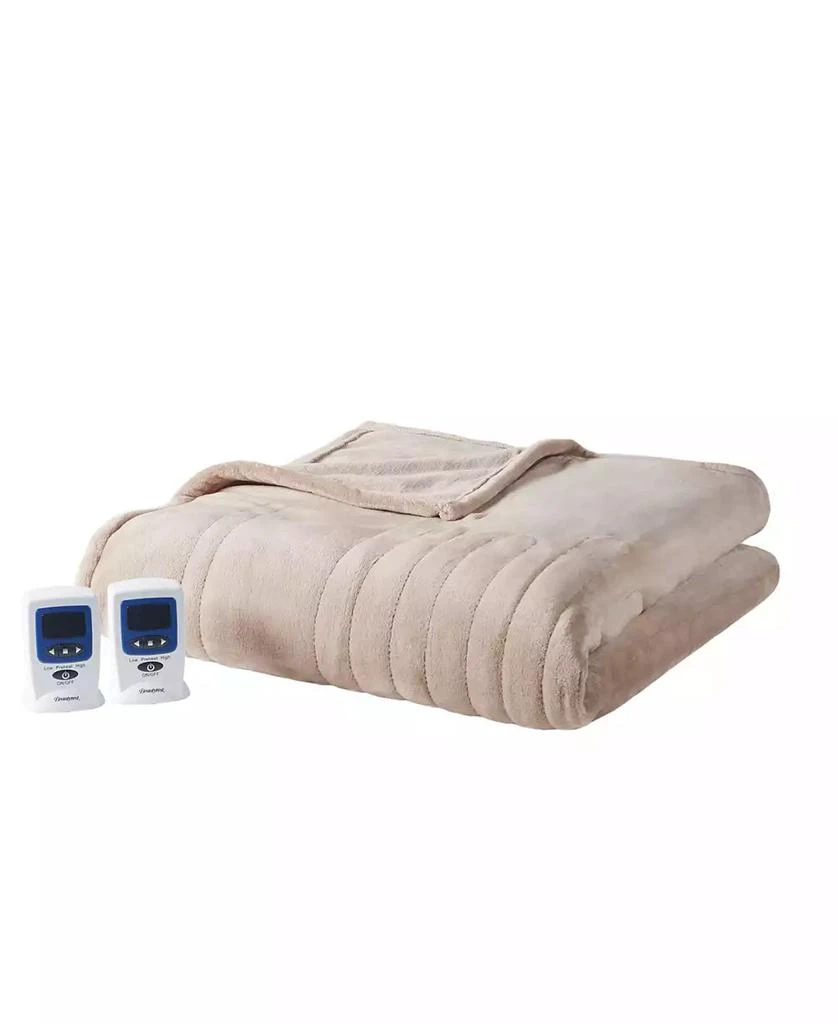 Beautyrest Microplush Heated Blanket with Wi-Fi Technology 1
