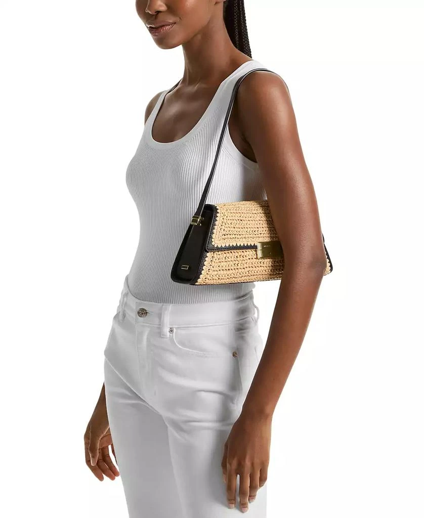 Michael Kors Ludlow Small Woven Convertible Shoulder Bag 2