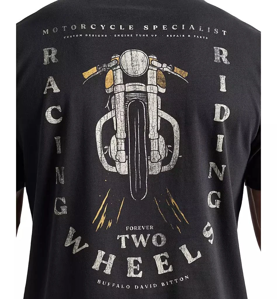 BUFFALO David Bitton Men's Motorcycle Graphic T-Shirt 5