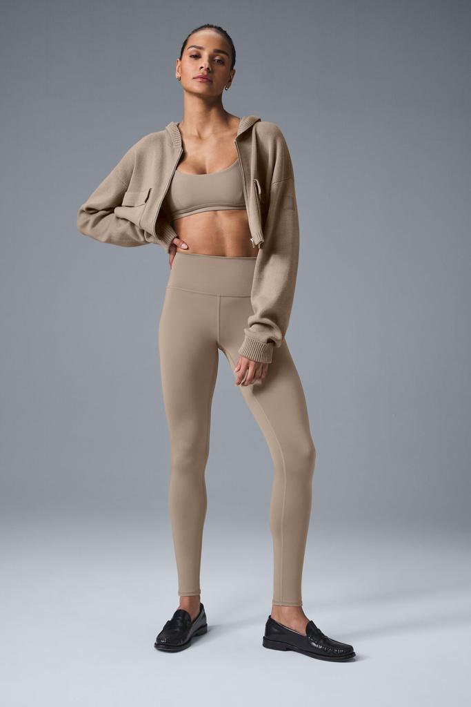 Alo High-Waist Airlift Legging - Gravel - Pants - Free Shipping