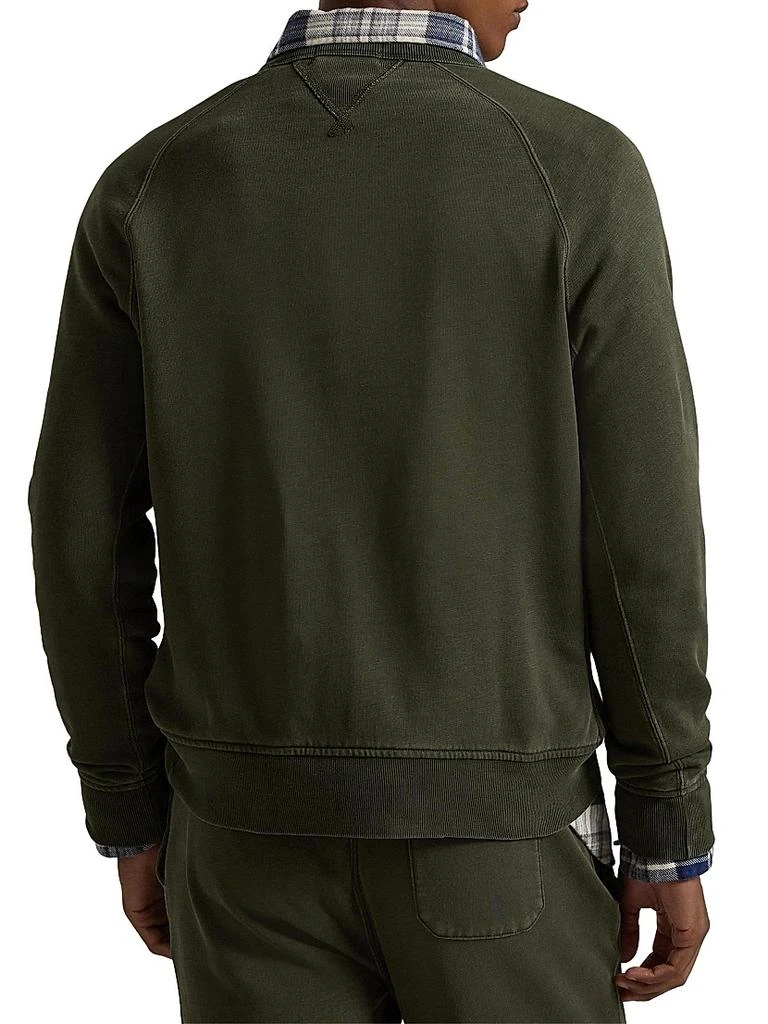 Ralph Lauren Garment-Dyed Fleece Sweatshirt 4