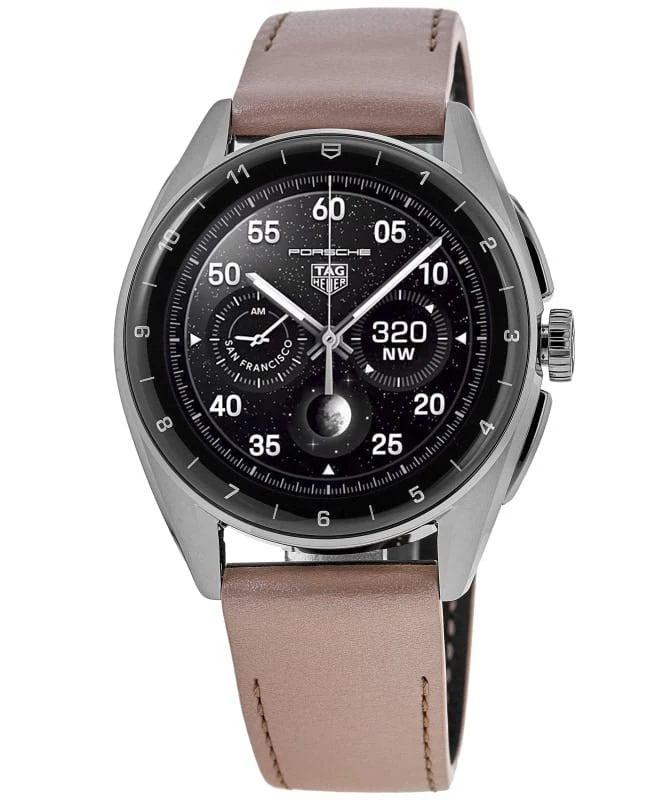 TAG Heuer Tag Heuer Connected Calibre E4 - 42mm Digital Metallic Pink Leather Edition Unisex Watch SBR8010.BC6658 1