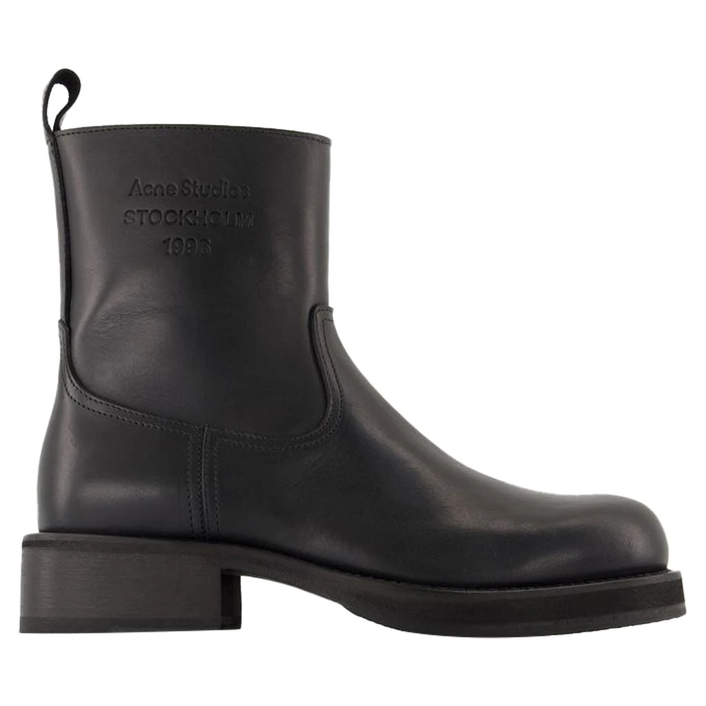 Acne Studios Fn Mn Shoe000280 Ankle Boots -  - Leather - Black 1