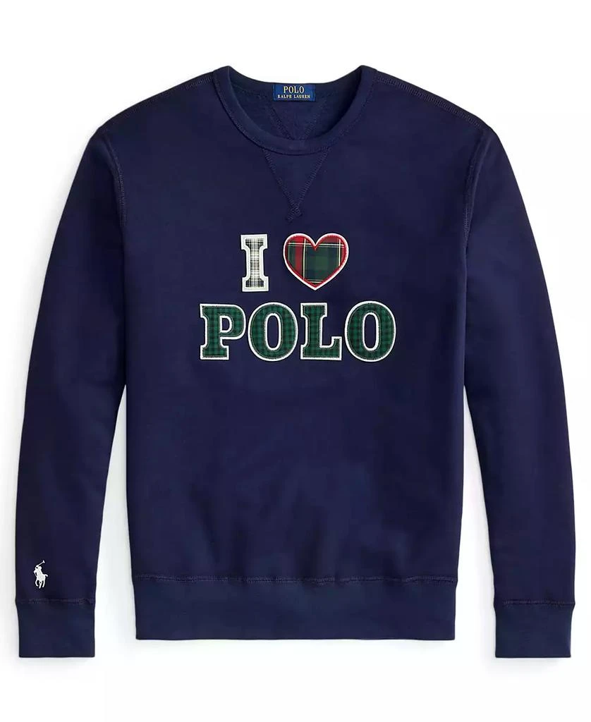 Ralph Lauren Men
s RL Fleece I Heart Polo Sweatshirt 5