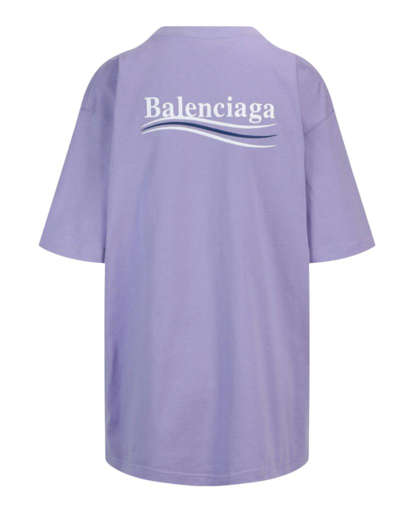 Balenciaga Large Fit Embroidered T-Shirt