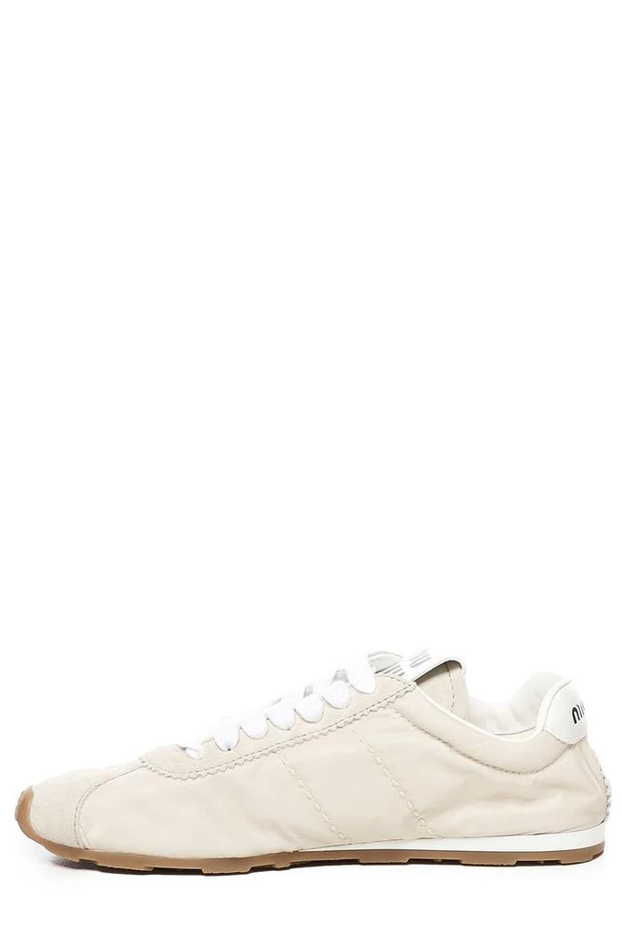 Miu Miu Miu Miu Logo-Printed Lace-Up Sneakers 2