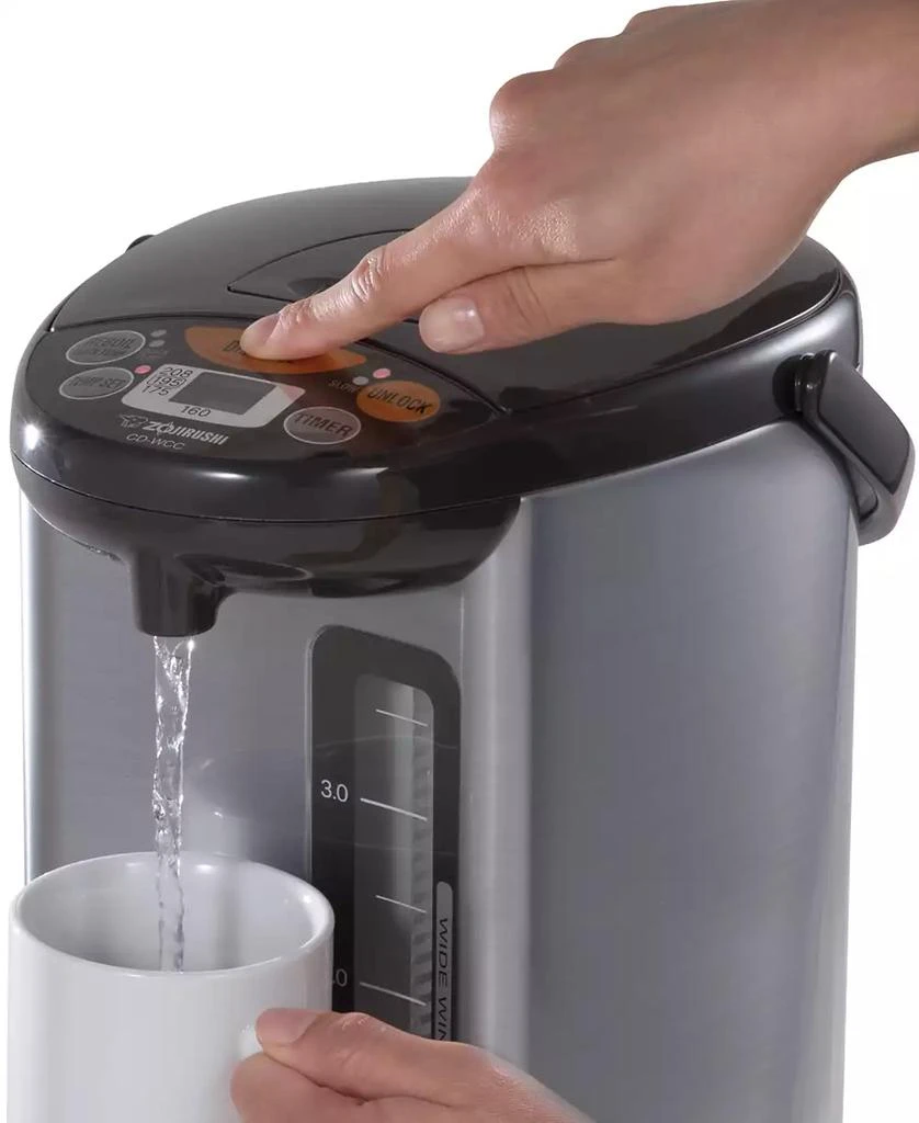 Zojirushi CD-WCC30TS Micom® Water Boiler & Warmer 3L 3