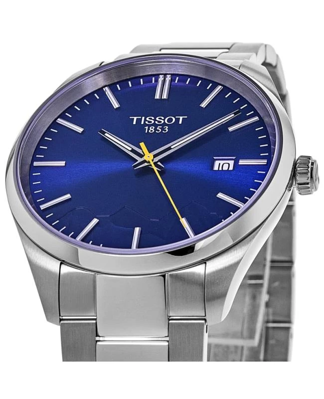 Tissot Tissot PR 100 Quartz Jungfrau Special Edition Blue Dial Steel Men's Watch T150.410.11.041.02 2