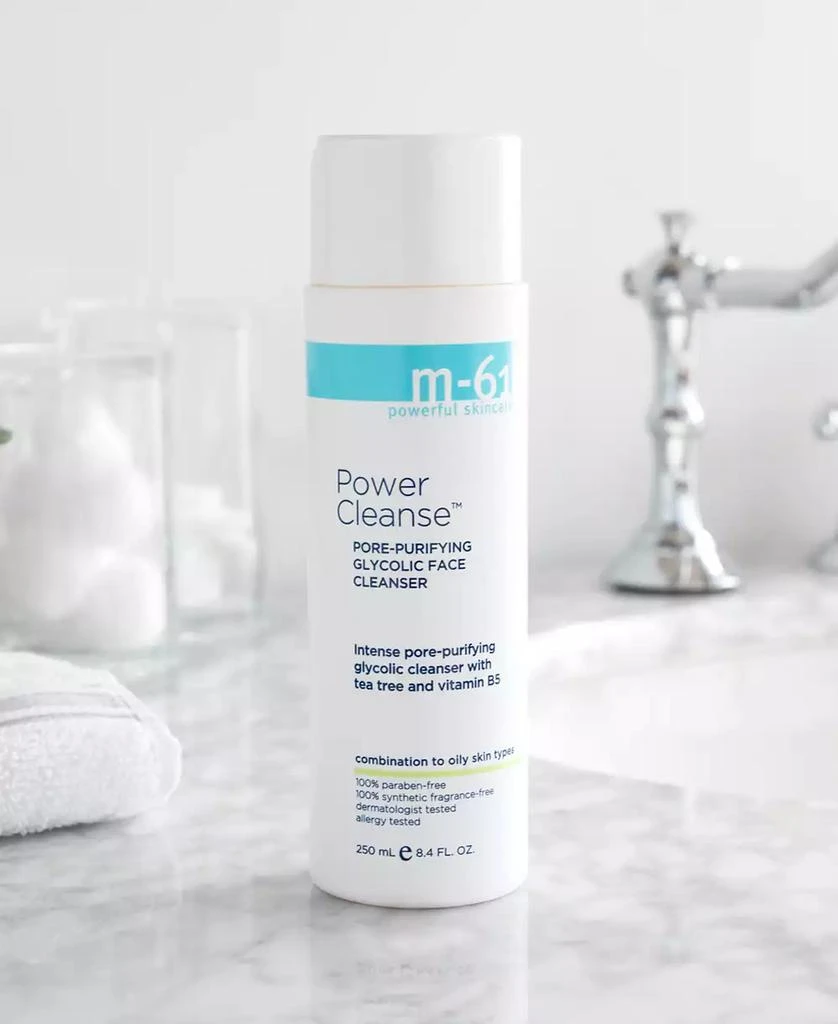 M-61 Power Cleanse Pore Purifying Glycolic Cleanser, 8.4 oz. 4