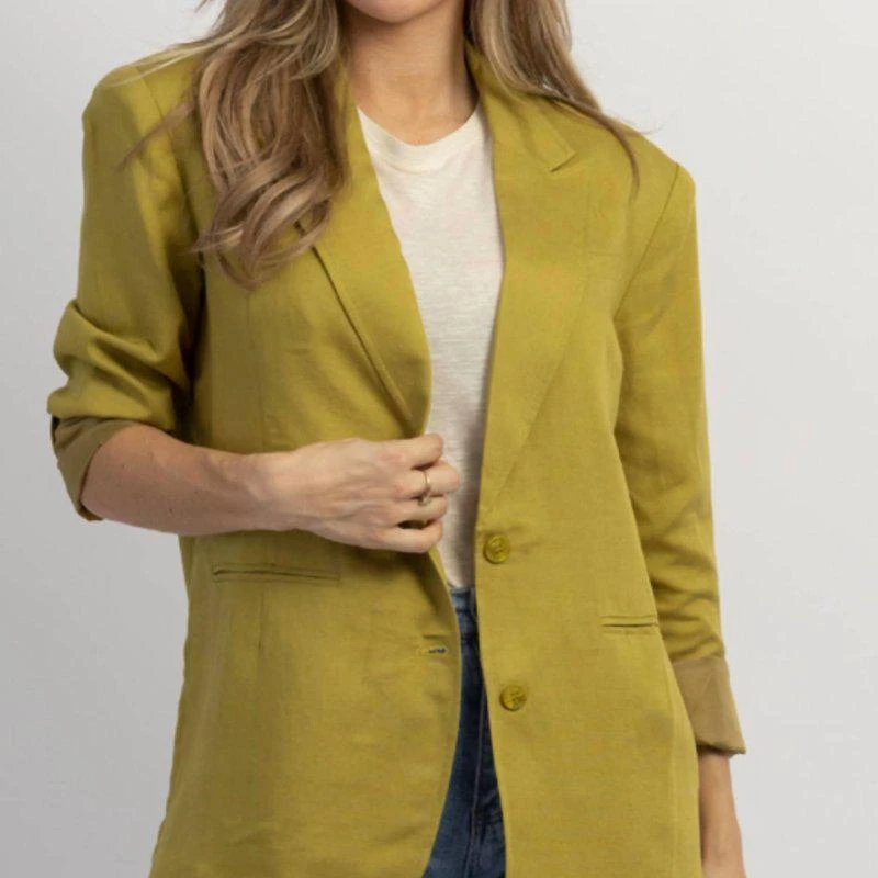 Crescent Strictly Biz Button Blazer 1